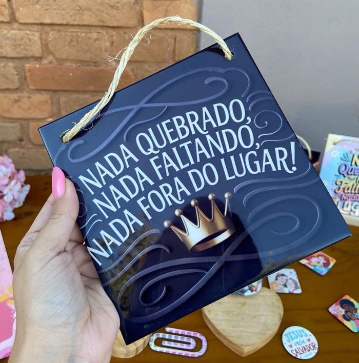 Azulejo sublimado pela Docinho de Caneca com a SP1