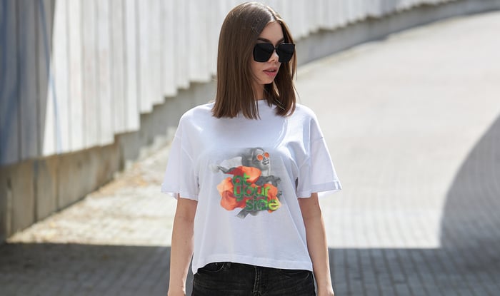 Estampa com degradê