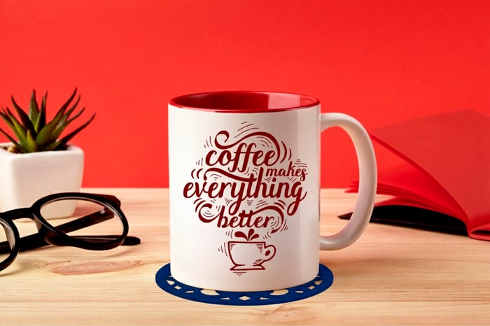 Caneca personalizada como brinde corporativo