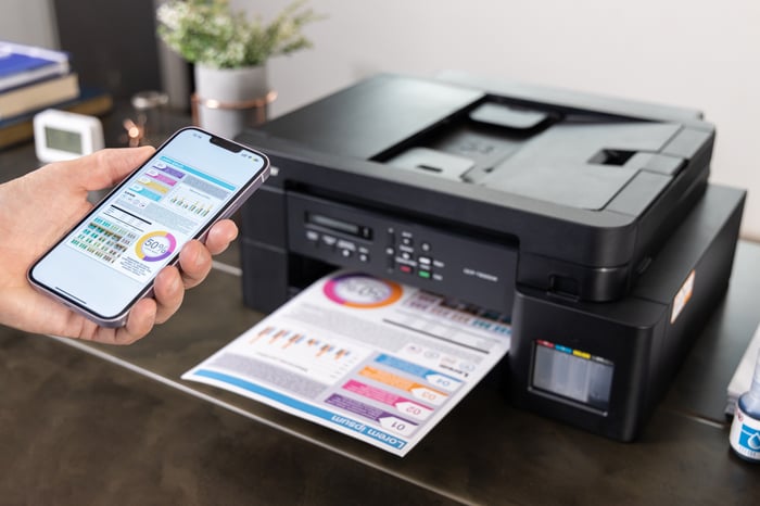 Custo-benefício da tinta original Brother