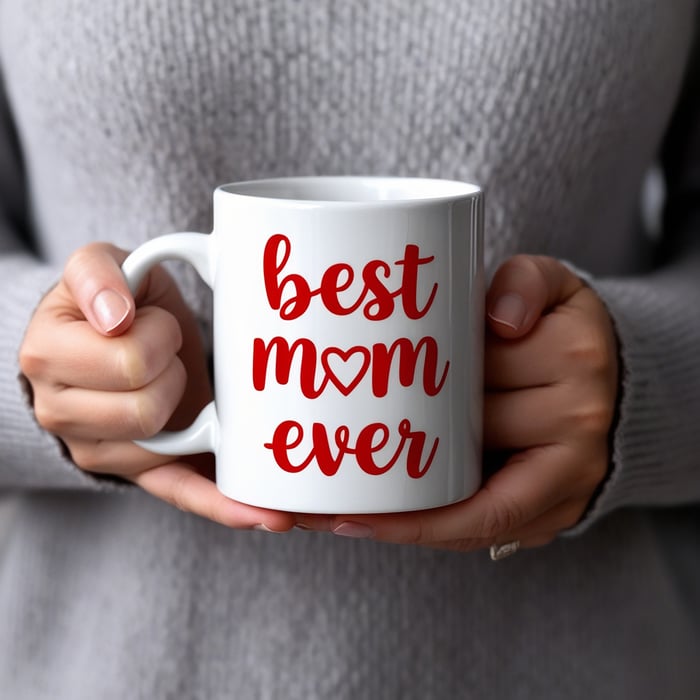 Kit para café no Dia das Mães