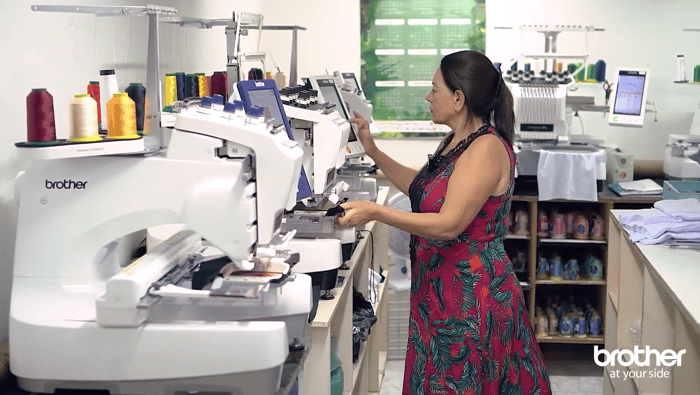 Line-up de bordadeiras PR da Stitch Bordados