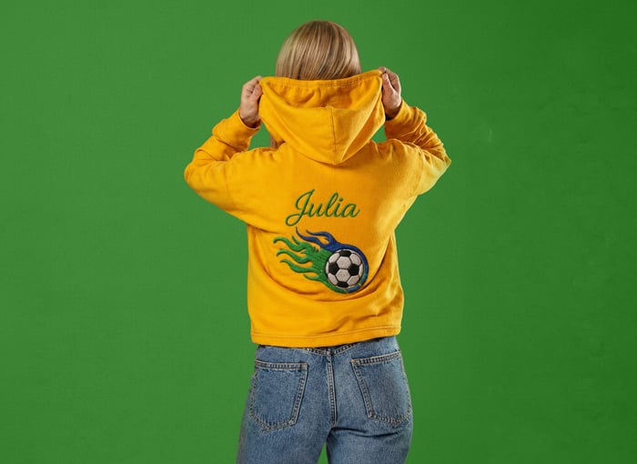 Molotom personalizado com bordado Brazilcore