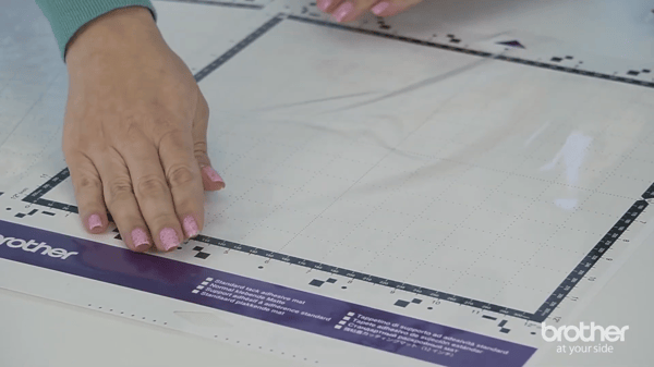 Plástico protetor da esteira de corte