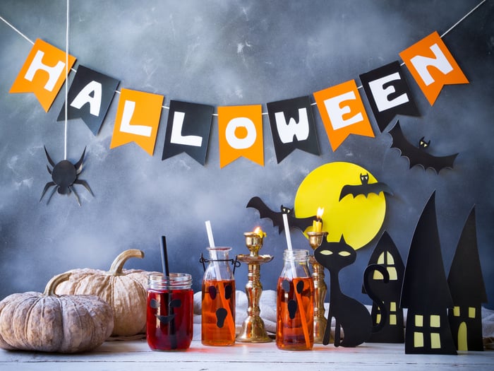 Recortes temáticos para decoração de Halloween