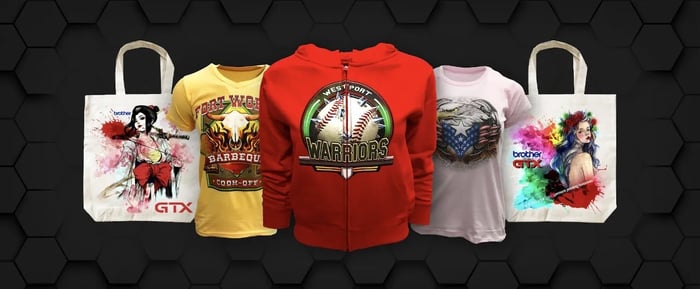 Resolução de alta qualidade da linha GTX da Brother