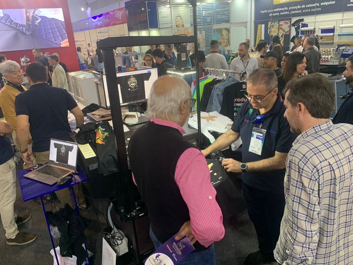 Stand da Brother na Febratex 2024