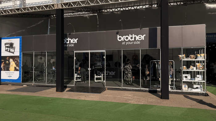 Stand da Brother na Febratex 2026