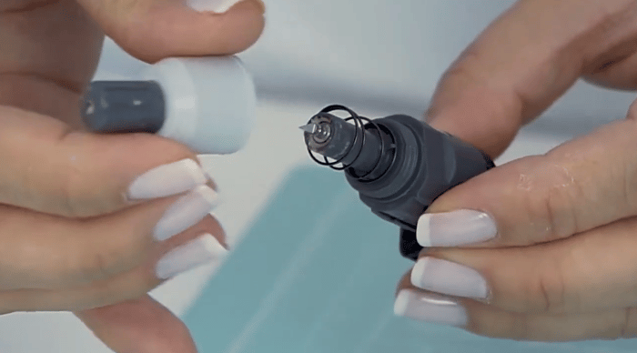 Troca da lâmina para ScanNCut