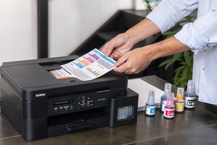 Vantagens da tinta original Brother
