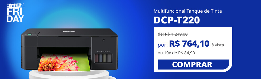 Multifuncional Tanque de Tinta DCPT220, Colorida, Conexão USB, Brother - CX 1 UN