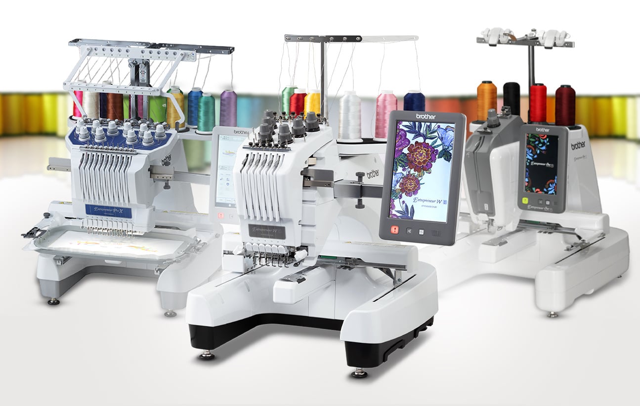 Máquina de bordar profissional: conheça os modelos da Brother!